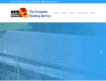 Tablet Screenshot of msroofing.co.uk